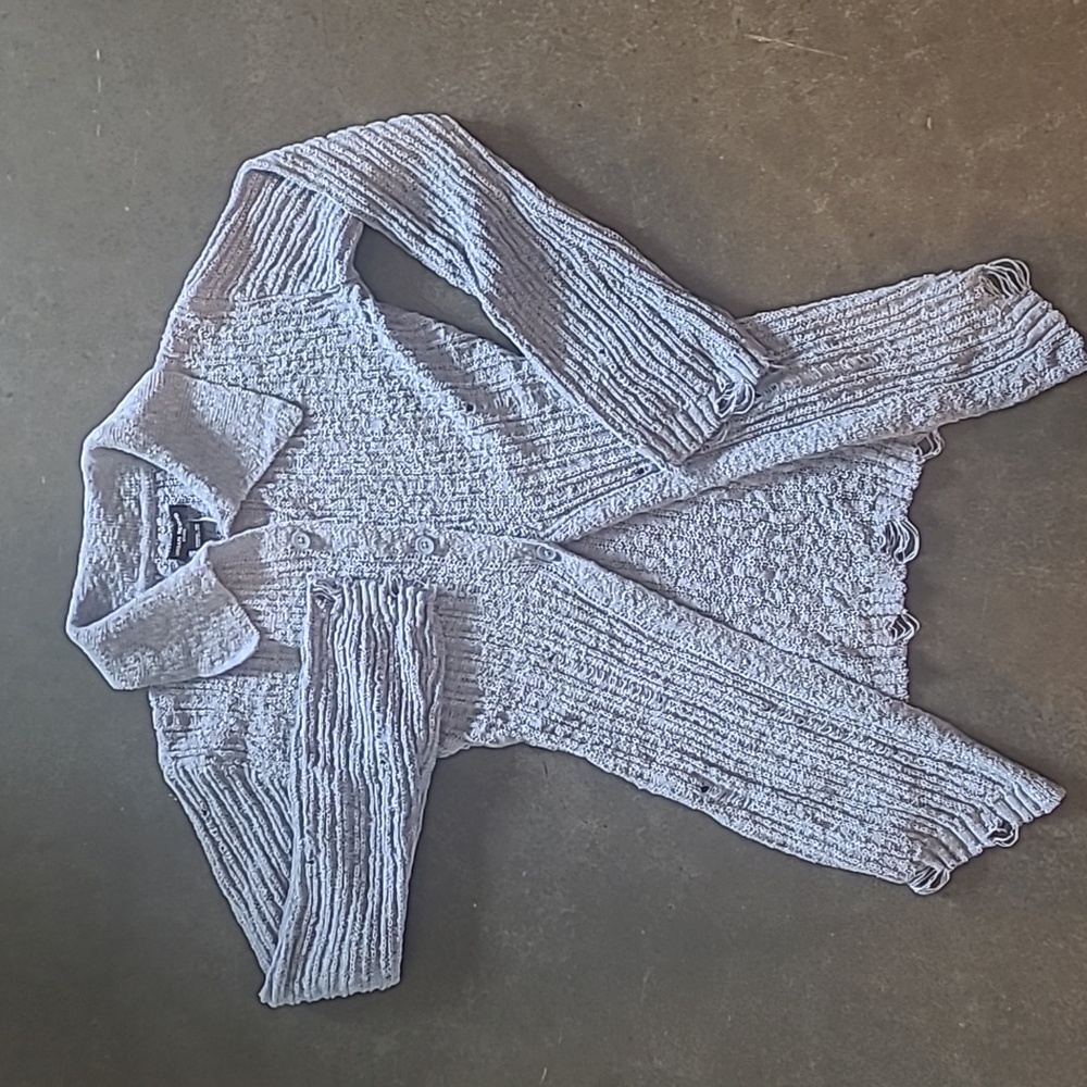 NWT URBAN REVIVO SKATER SKINNY KNITTED CARDIGAN - Picture 5 of 9